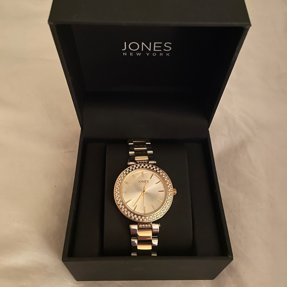 Jones New York Women’s watch in Gold and Silver NWT